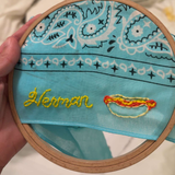 SHE'S A TEN BUT SHE EATS MY SHOES DOGGY BANDANA